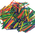 Coloured Crafting matchsticks - Pack of 1000 Assorted Colours