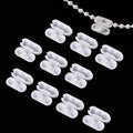 10 Pcs Roller Blind Chain Connectors, Roller Blind Chain Connectors,Blind Cord Safety Device,Fits 4.5mm Roller, Roman And Vertical Blinds