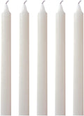 1ABOVE Pack of 5 | Household Candles | Unscented - 5 Hour Burn Time | Premium White Wax (1)