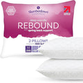 Slumberdown Pillows 2 Pack Hotel Quality – Firm, Plump Hypoallergenic Pillows for Back & Side Sleepers, Sleep Better. Feel Better