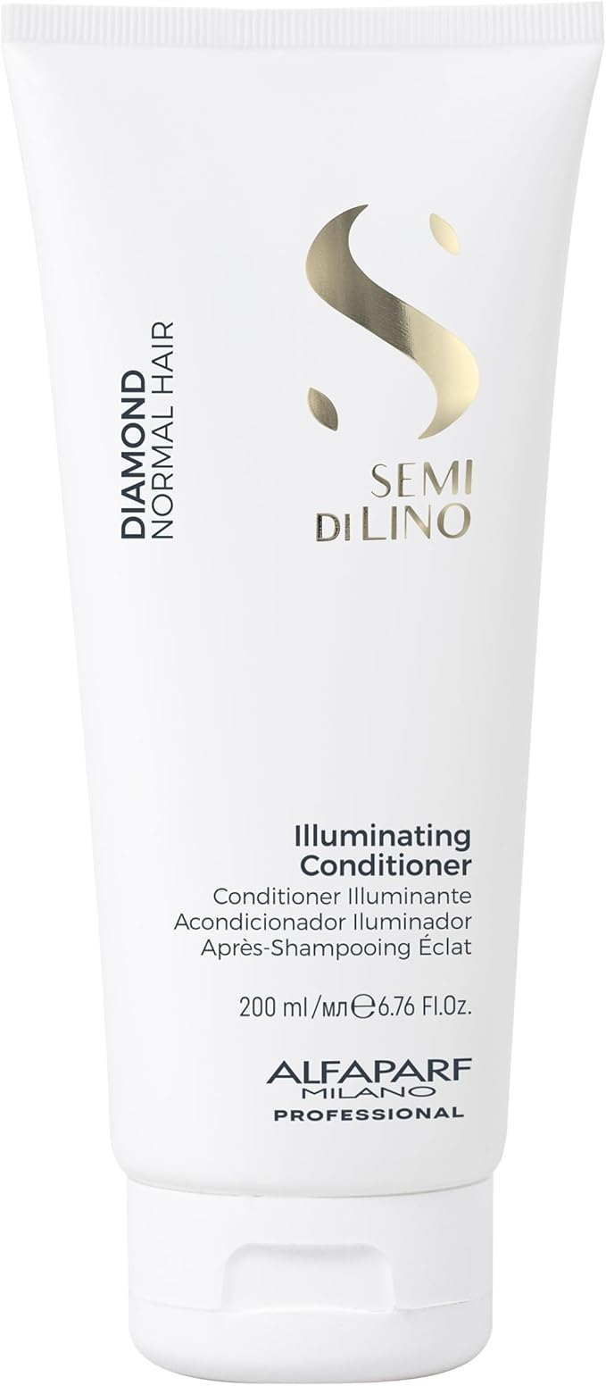 Alfaparf Milano Semi di Lino Diamond Illuminating Conditioner, 200 ml, 8022297064956