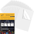 Siumir 12PCS Water Soluble Embroidery Paper, A4 (8.27"x11.69") Stick and Stitch Embroidery Stabilizer Print or Draw Stabilizer for Stick and Stitch Embroidery by Hand & Machine