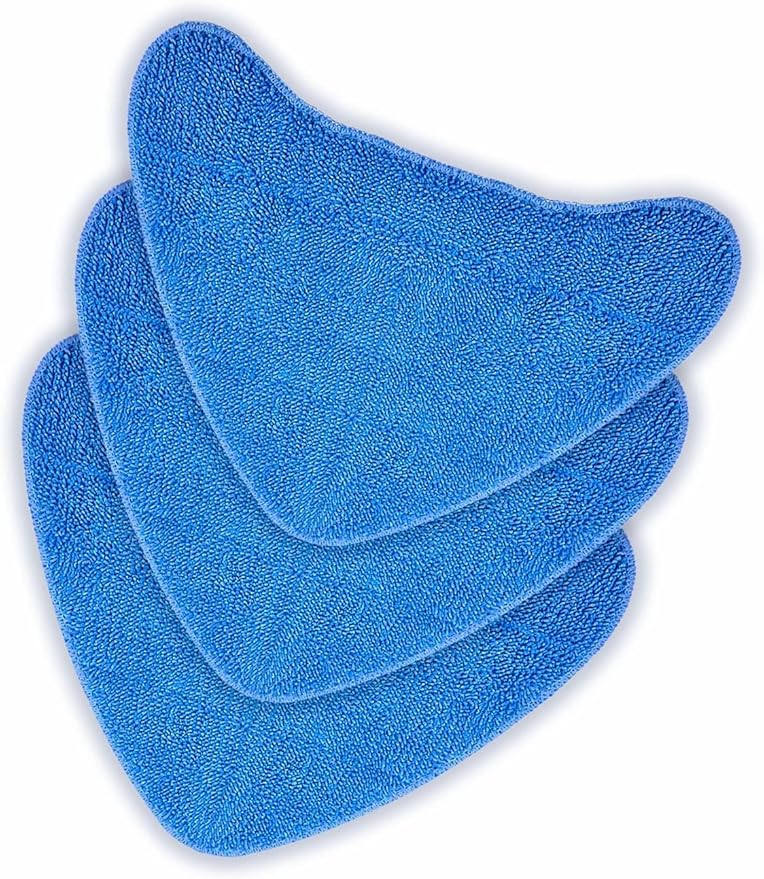 XIANGBIN 3Pack Microfiber Steam Mop Pads Replacement, Compatible with Vax Steam Mop Pads S85-CM, S86-SF-P, S86-SF-T, S86-SF-C,S86-SF-CC, S2ST