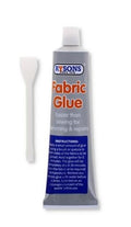 Fabric Glue and Spreader 54g - Extra Strong Bond for Clothes Repair Upholstery - Denim Leather Textile Felt Badge Patches DIY Crafts Glue - Quick Drying Clear Finish Washable Fabric Adhesive No Sewing