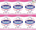 Neutradol Slow Release Gel, Air Freshener and Odour Eliminator, No Plug or Spray Needed, Fresh Pink, Multipack of 6 x 135g