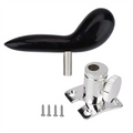 Bassoon Hand Saddle Rest Holder Thumb with Fixing 4 Screws and Base Instruments Accessories