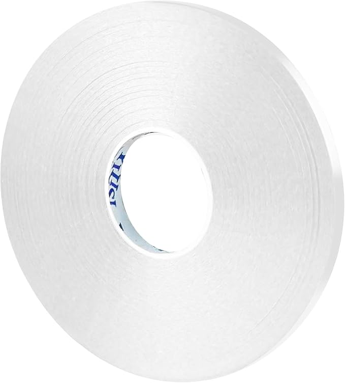 DONQL Balloon Ribbon,Ribbons for Gift Wrapping 50M Per Roll, Curling Ribbon of 5mm Width, for Crafting Chirstmas ＆Coloured Balloons (White)