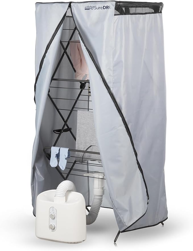 Minky SureDRI Heat Pod Clothes Drying System, Transform your 3 Tier Clothes Airer into a Heated Clothes Airer Drying Rack, Low Running Costs, Designed in the UK