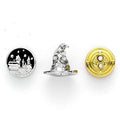 Official Harry Potter Set of 3 Spacer Beads - Hogwarts Castle, Sorting Hat, & Time Turner