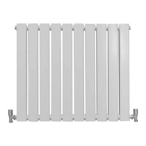 (White, 600 x 700mm) Flat Panel Radiators Horizontal Vertical Heater