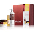 Karseell Maca Essence Moisturizing Repair Set 3Pcs | Collagen Hair Mask, Shampoo & Maca Essence Oil | Argan Oil Hair Treatment for Dry Damaged Hair