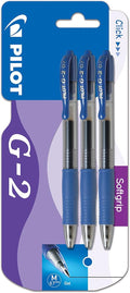 Pilot G207 Retractable Gel Rollerball 0.7 mm (Pack of 3) - Blue