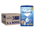 Aptamil Growing Up Milk 1-2 Years Powder 800g - 6x Pack, Pronutra-Advance, Iron & Vitamin D 149739
