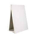 (White, No) A-Board Pavement Sign Magnetic Board Display Metal