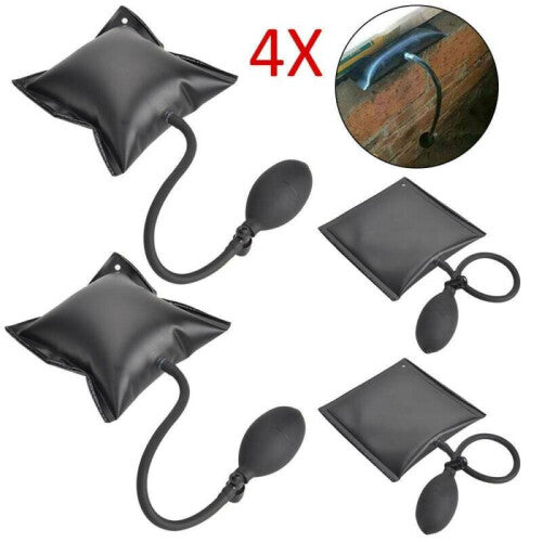4x Air Wedge Pump Up BagInflatable Automotive Tool Shim Hand Tool Door