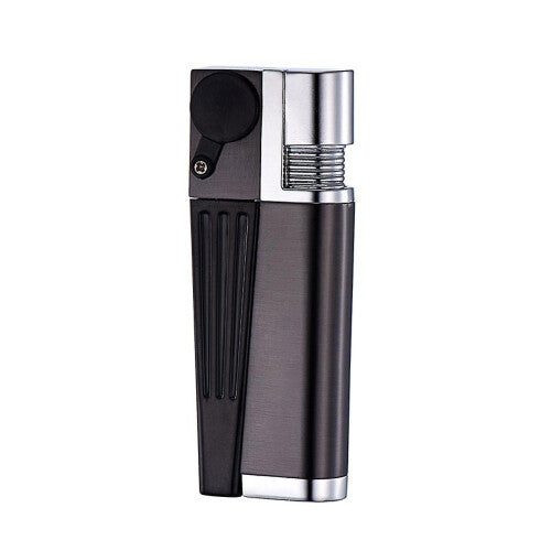 2023 New 2 In 1 Set Metal  With Pipe Foldable Portable   Metal Cover Open Flame Men s Hitter