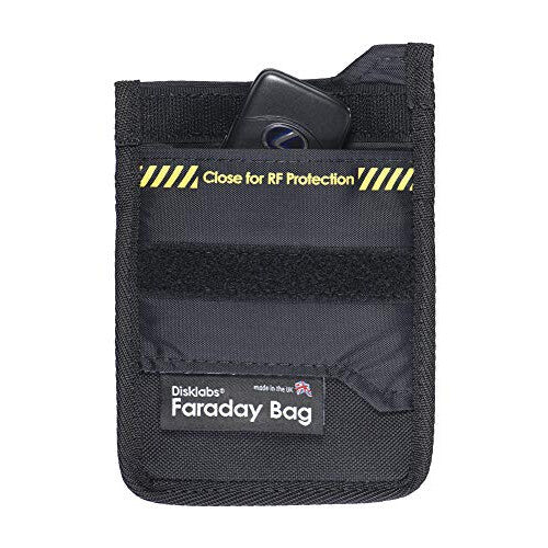 Disklabs Key Shield (KS1) Faraday Bag - RF Shielding for Car Keys