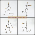 Armature Kit - DIY Metal Puppet Figure Skeleton, Easy to Assemble, Animated Character Design, for Stop Motion Animation