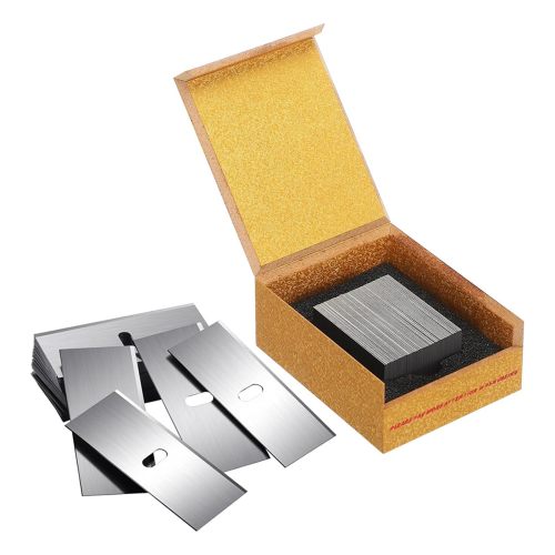 100 Pcs 270 Replacement Blades for Mat Cutter - Stainless Steel 39x17x0.3mm - Fits 250-4000 Framing Mat Cutters