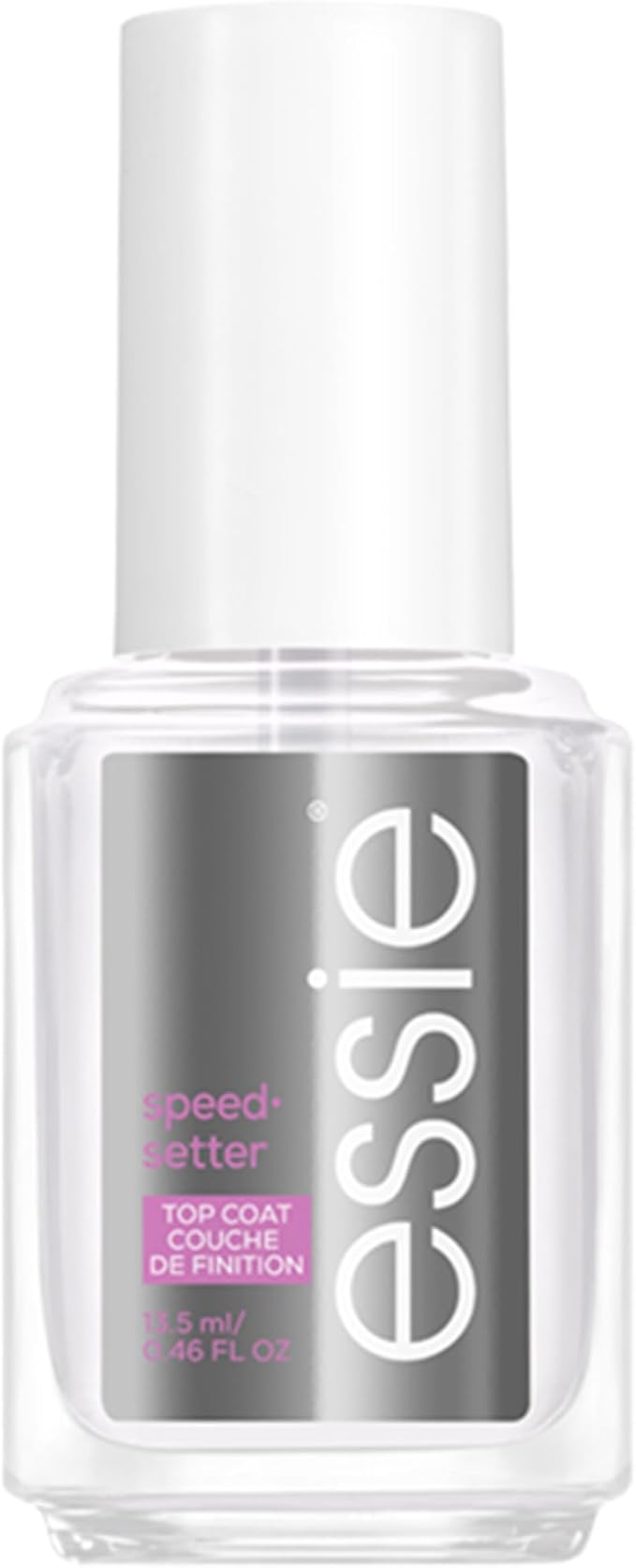 Essie Nail Polish Nail Care Speed Setter Quick Dry Ultra Shine Fast Drying Nail Varnish Top Coat 13.5 ML, Essie Top Coat Speed Setter, 13.5 ML (Pack Of 1)