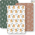 Next to Me Crib Sheets 85x51cm Fitted, 3 Pack Baby Cot Sheets, Ultra Soft & Silky Smooth Microfiber Bedside Crib Fitted Sheets Brown Lion