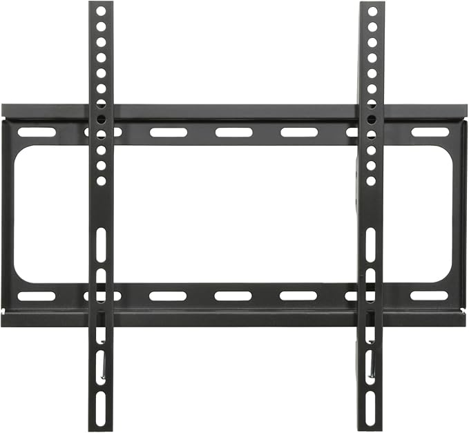 26" - 65" Fixed TV Wall bracket for LED, LCD, 3D, Plasma, Flat Screen TV - Super Strong 30Kg Weight Capacity
