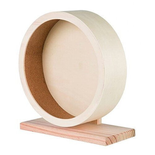 Wooden Exercise Wheel, Large Ã˜ 28cm (for Hamsters, Degus) - Wheel Hamsters -  wheel wooden exercise hamsters degus large 28 cm trixie