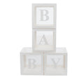 4pc Transparent Baby Shower Balloon Decoration Boxes