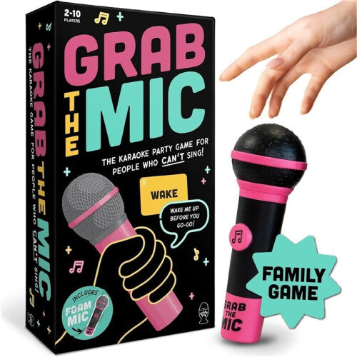 Grab The Mic - The Party Game For People Who Can't Sing