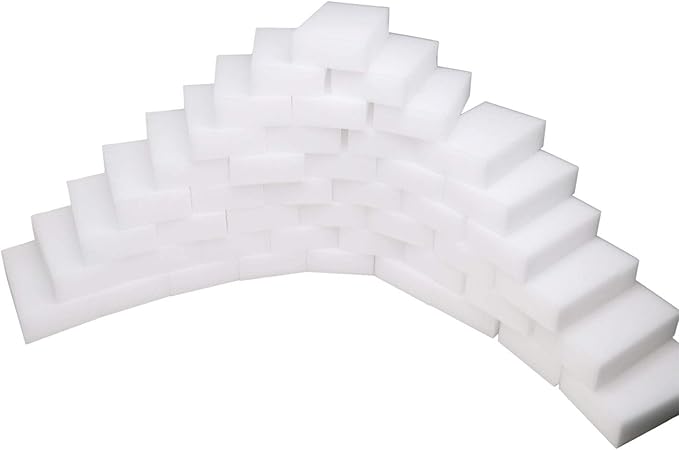 ZHEZHE 50 Pcs/lot Magic Sponge Eraser Multi-Functional Melamine Foam Cleaner 100x60x20mm