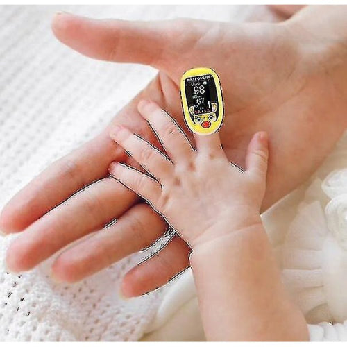 Rechargeable Pediatric Neonatal Pulse Oximeter for Home Use - Gentle, Comfortable Baby Sensor with Accurate SpO2 & Heart Rate