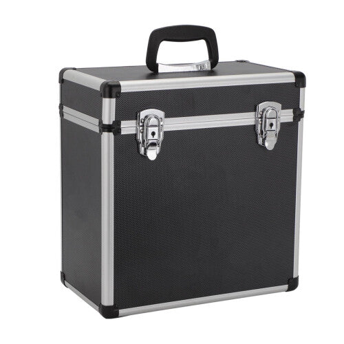 (Black) 12" LP Vinyl Record Album DJ Carry Storage Cases