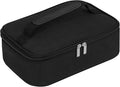 Lunch Bag for Men, 3.6L Lunch Box Wide Open Insulated Cooler Bag Waterproof Leak-Proof Thermal Lunch Bag with Handle for Adults Kids School Outdoor Picnic Work (Black)