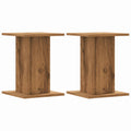 (oak, 30 x 30 x 40 cm) vidaXL Speaker Stands Living Room Speaker Floor Stand 2 pcs Engineered Wood