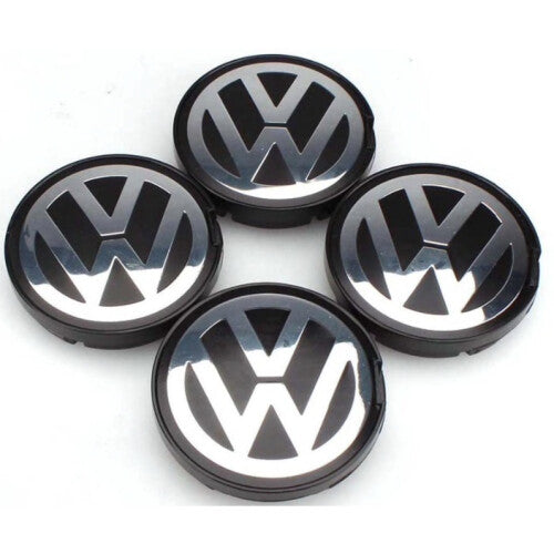 4x VW Alloy Wheel Centre Cap Caps 55mm VW Golf
