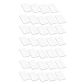 moresk-34PCS Sublimation Magnets Blanks, 3X2.2 in Personalized Fridge Magnet Blank Sublimation Refrigerator for Kitchen Office