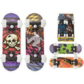 Childrens Beginner Skater 16.5" Double Kick Mini Outdoor Street Skateboard