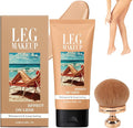 Miracle De Paris Leg Makeup, Miracle De Paris Body Coverage Perfector Waterproof, All Over Complexion Perfector With Extra Large Body Makeup Brush, Tattoo Cover Up Cream, Long Lasting Wear (#02)