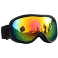 Anti-Fog Wind Protection for Ski Goggles, Bike Lenses, Snowmobiles, Outdoor Sports - Black