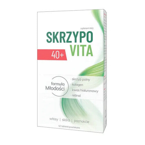 Skrzypovita 40+ / Youth Formula Healthy Hair Skin Nails / 42 Tablets