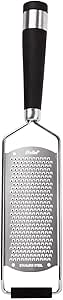 iNeibo Lemon Zester Kitchen Cheese Grater Vegetable Slicer for Parmesan Cheese Lemon, Garlic, Nutmeg, Chocolate, Fruits, Ginger - Cheese Shredder & Stainless Steel Grater