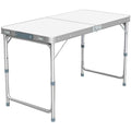 4FT HEAVY DUTY FOLDING TABLE PORTABLE PLASTIC CAMPING GARDEN PARTY