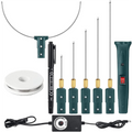 Hot Wire Foam Cutter Kit with Temperature Controller,100-240V/24W Electric Cutting for Art Craft EVA Carving (UK)