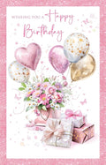 Cherry Orchard Ladies Happy Birthday Card, Birthday card for Her, from Birthday Bliss range.