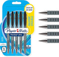 Paper Mate Flexgrip Ultra Retractable Ballpoint Pens | Medium Point (1.0mm) | Black | 5 Count