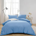 (Sky Blue, Single(135x200cm)) Demon Hunters Kpop Digital Print Duvet Cover Pillowcase Set Bedroom Bedding
