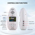 Lightweight Rechargeable Color Screen Metronome for Piano Guitar Guzheng, 1200mAh, 7x6x15.5cm