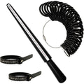 Ring Sizing Stick Ring Measuring Tool Set with Four Size Ring Stick Jewelry Arbor Ring Size Measure UK Size D-Z