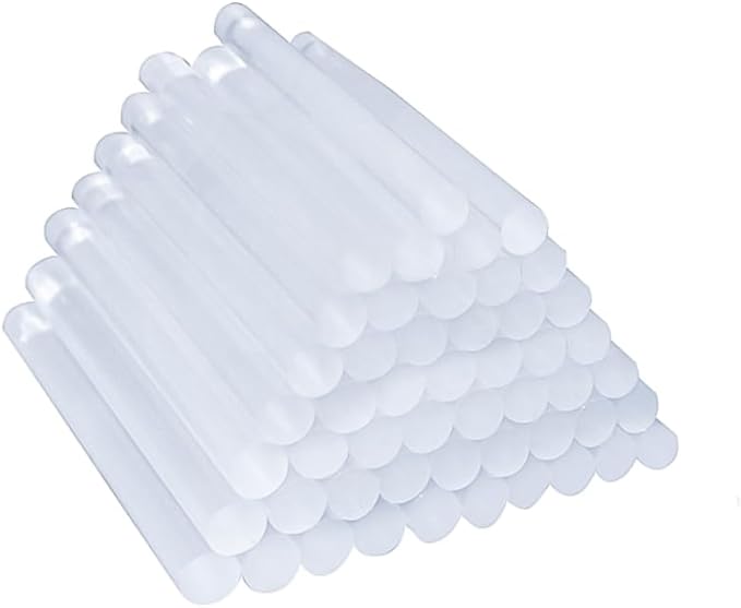 ANSIO Hot Glue Sticks for Hot Glue Gun, SGS Approved, 50 pcs - 7mm x 100mm