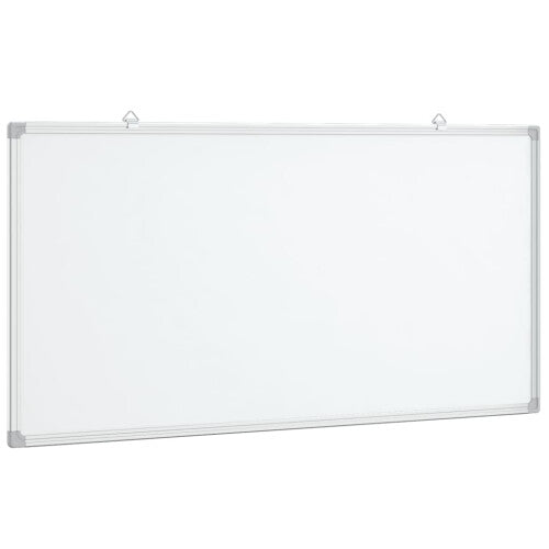 (60 x 30 x 1.7 cm) vidaXL Magnetic Whiteboard Dry Erase White Board Wall Writing Board Aluminium